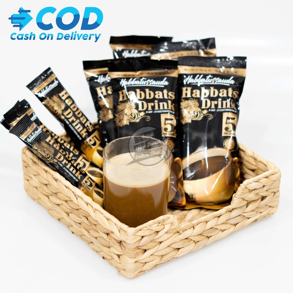 

Habbat's Drink | Habbatussauda Minuman Serbuk Kemasan Pack isi 3