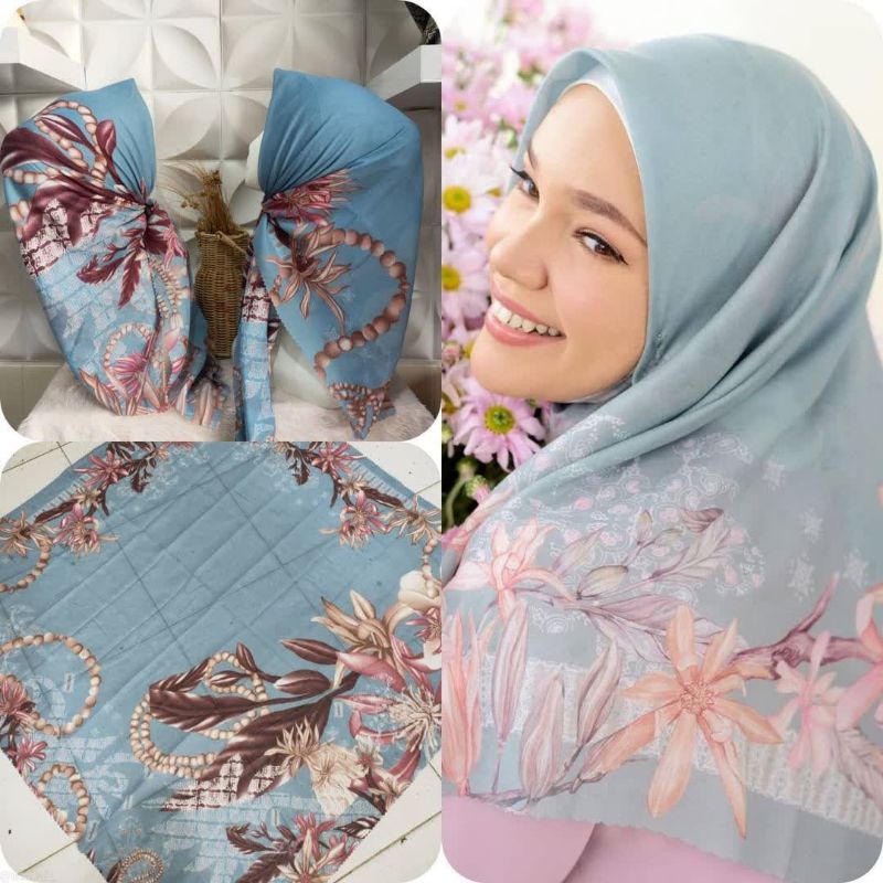 Hijab Motif Doa by Sandra Dewi / Hijab Branded Segiempat