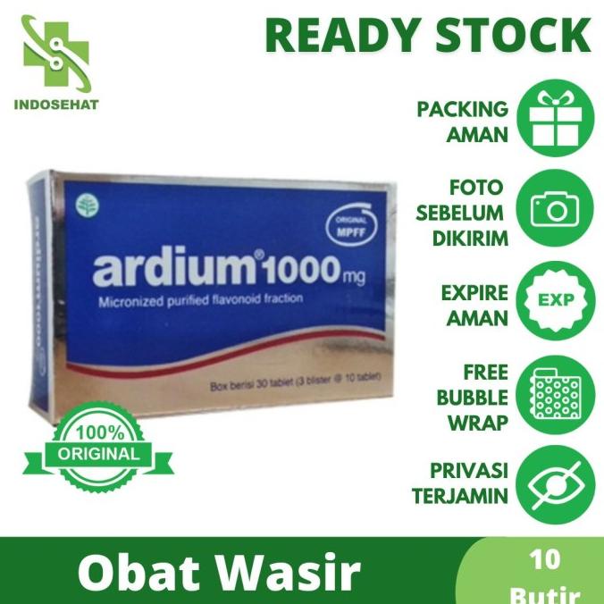 [[ Eferiusaya ]] Ardium 1000 mg per strip 10 butir