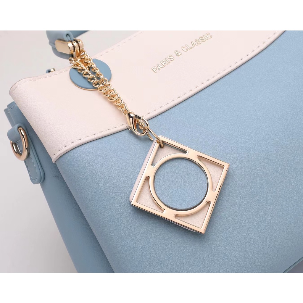 Paris Classic Tas Wanita Fashion Import Terbaru Hand Bag Top Handle Bag Sling Bag Wanita Tas Kerja Ukuran Sedang [PC3015]