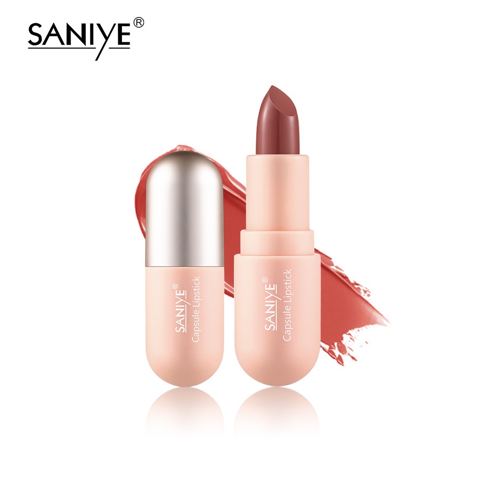 SANIYE Capsule Lipstick Velvet Matte Lipstik Waterproof SA018