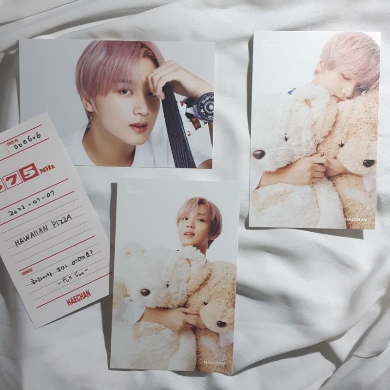 [BOOKED] Haechan member set postcard SG22 NCT DREAM 127