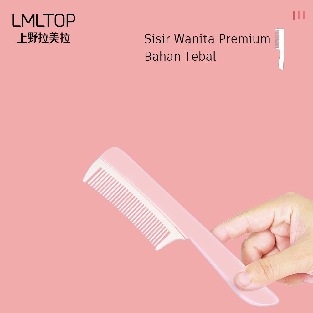 SISIR WANITA PREMIUM TAHAN LAMA SISIR PASTEL LUCU BAHAN TEBAL MUDAH DI BAWA