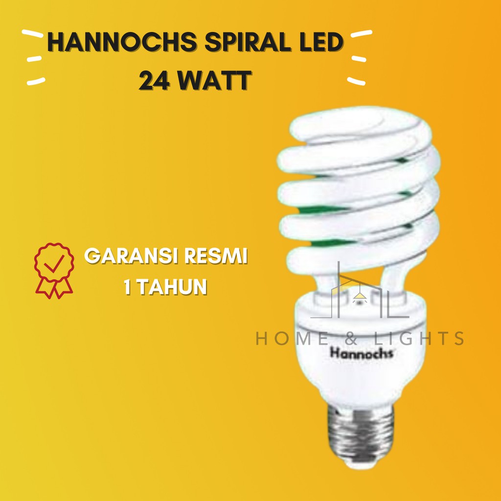 Lampu Hannochs Spiral 24 Watt