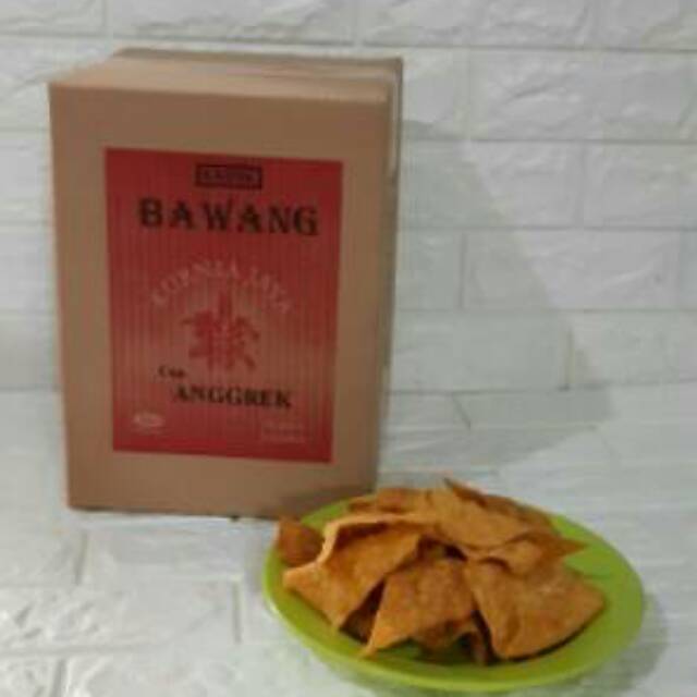 

Keripik Bawang Renyah Kripik Bawang Kurnia Jaya Cap Kembang Keripik Lebaran Enak