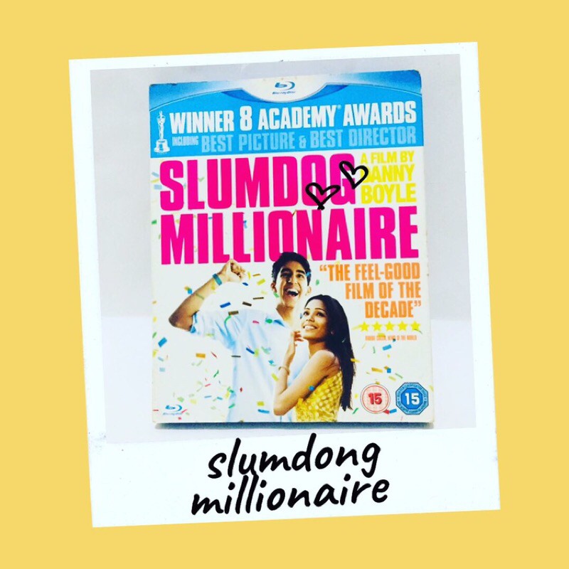 BluRay disc Slumdog Millionaire