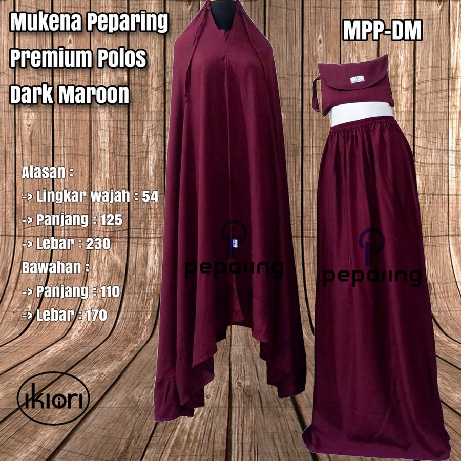 Mukena Polos Rayon Premium | Mukena Taraweh | Ramadhan | Mukena Bali | Mukena Murah