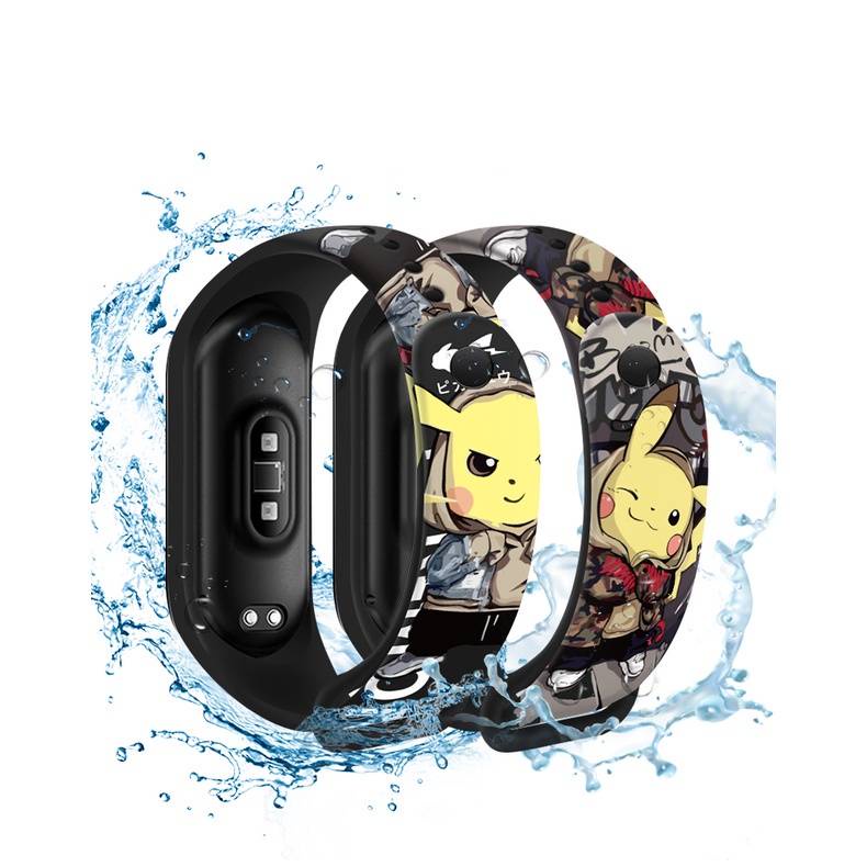 XiaoMi Band 6 Strap Lovely Printed Replacement Strap for Mi Band 7/6/5/4/3 Watch Band Bracelet for Men Women Watchband Accessory xiaomi band 5 mibnd 4 xiaomi 3