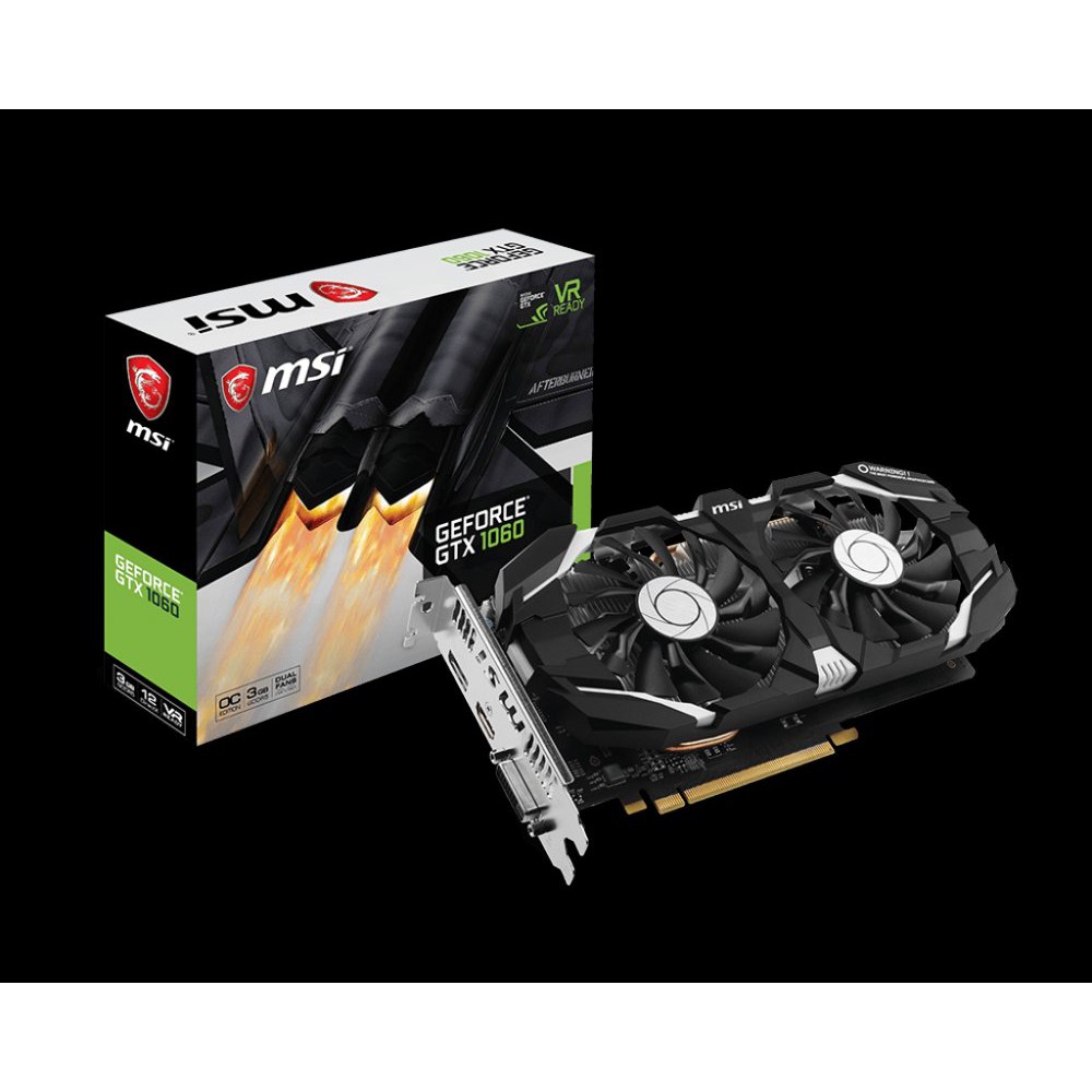 MSI nvidia GTX1060 3GT OC V2 Limited