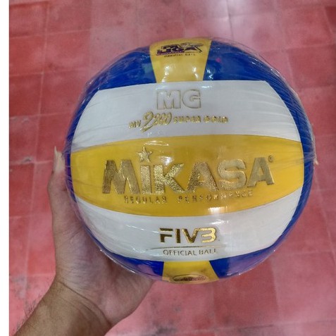 BOLA VOLLY MIKASA MV 2200 SUPER GOLD IMPORT GRAD ORI