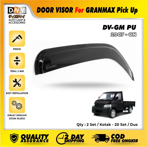 Talang Air / Door Visor DNY Grandmax Pick Up– Injection High Quality