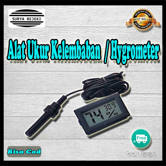 thermometer termometer hygrometer digital sistem sensor mesin tetas telur otomatis dan penetas telur