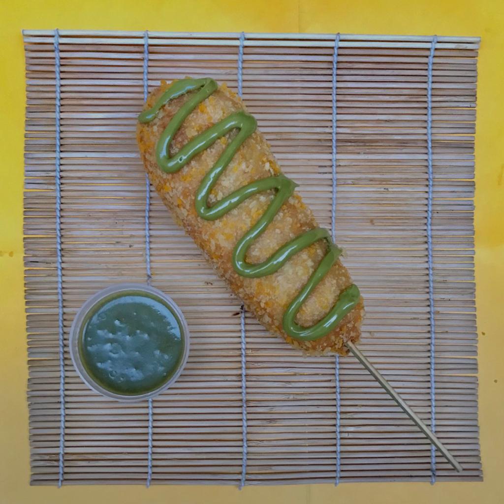 

Paket Double Matcha Corndog Full Mozarella Makanan Khas Korea