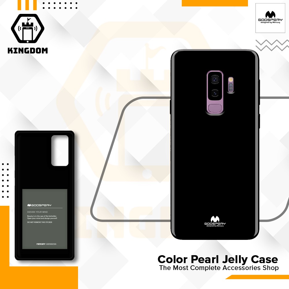 Casing Samsung Galaxy S8 Plus G955 Goospery Pearl Jelly Case