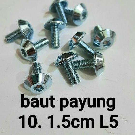 G9N7 baut  10.1.5cm isi 10biji