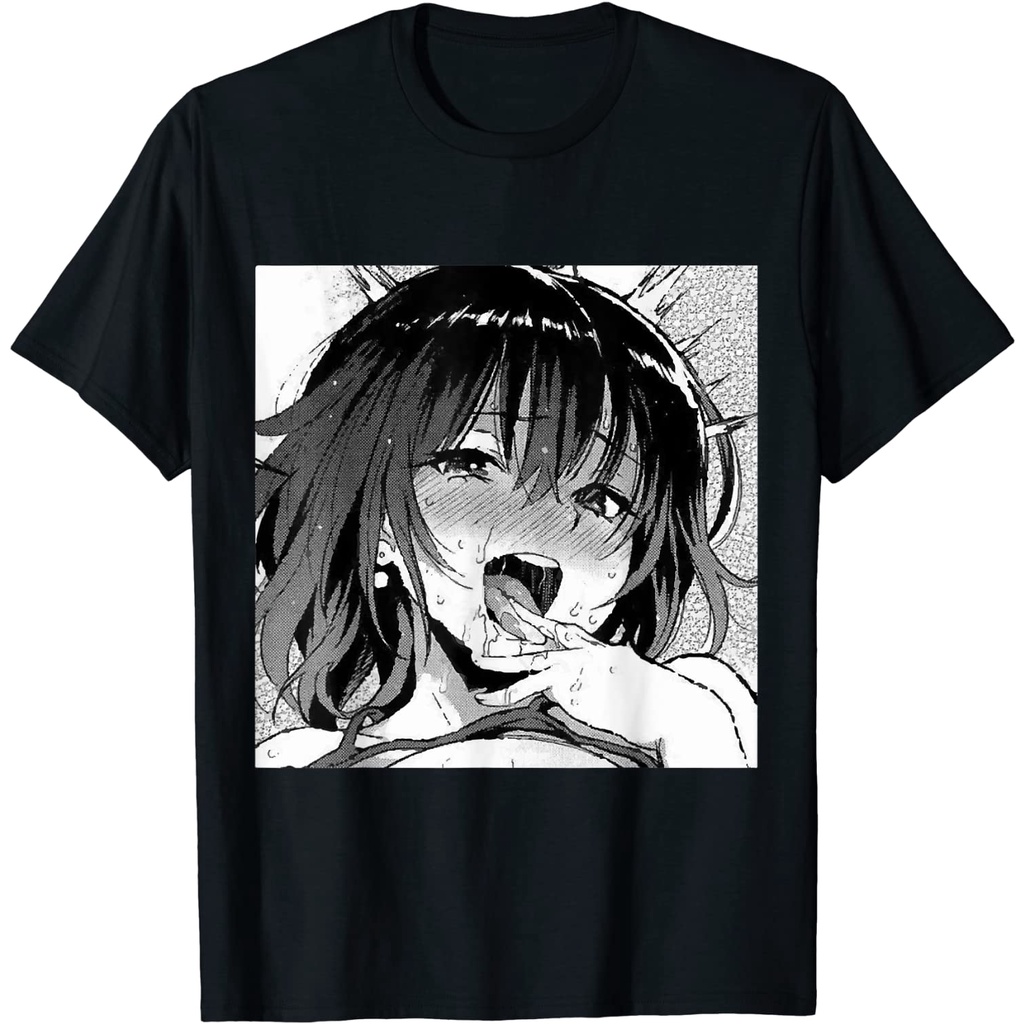 KAOS Ecchi Otaku Henti Waifu Ahegao Girl Manga Anime T-Shirt