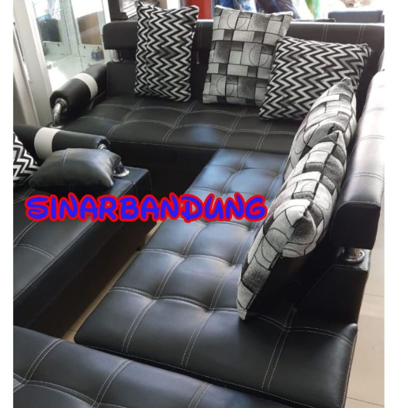 SOFA L / SOFA SUDUT MINIMALIS [BANDUNG ONLY]