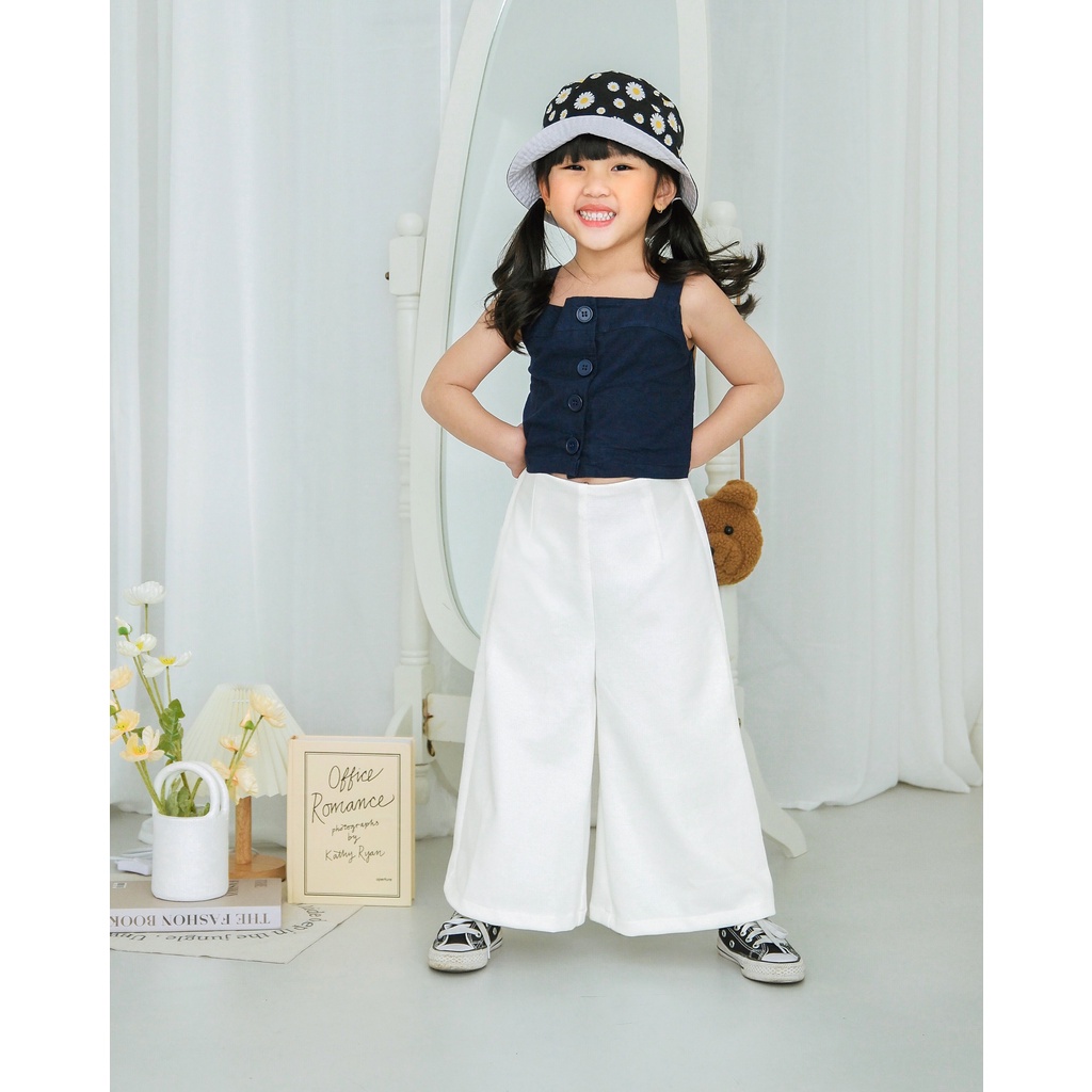 GEDALIA CULOTTE | Celana Kulot anak scuba | Kulot anak perempuan cewek | Kulot anak polos tebal