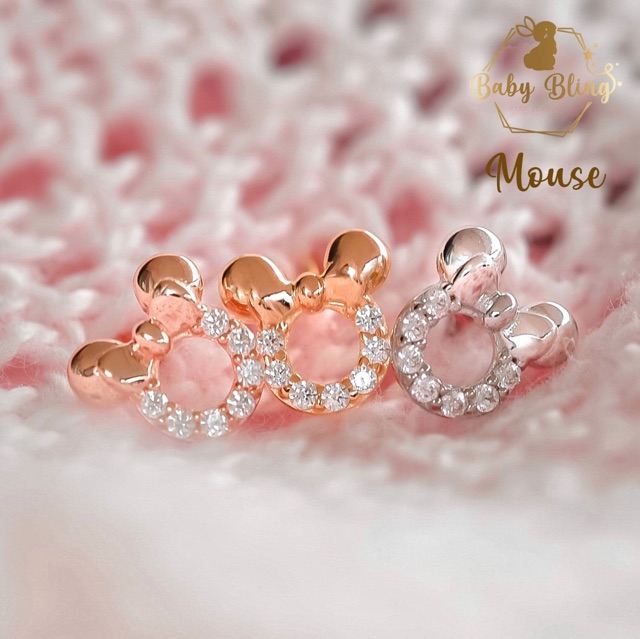 Anting Bayi &amp; Dewasa Baby Bling - Model Mouse