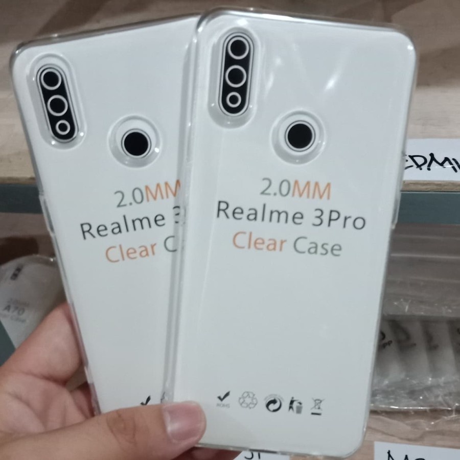 SOFTCASE CLEAR HD PREMIUM REALME 3 PRO - FA