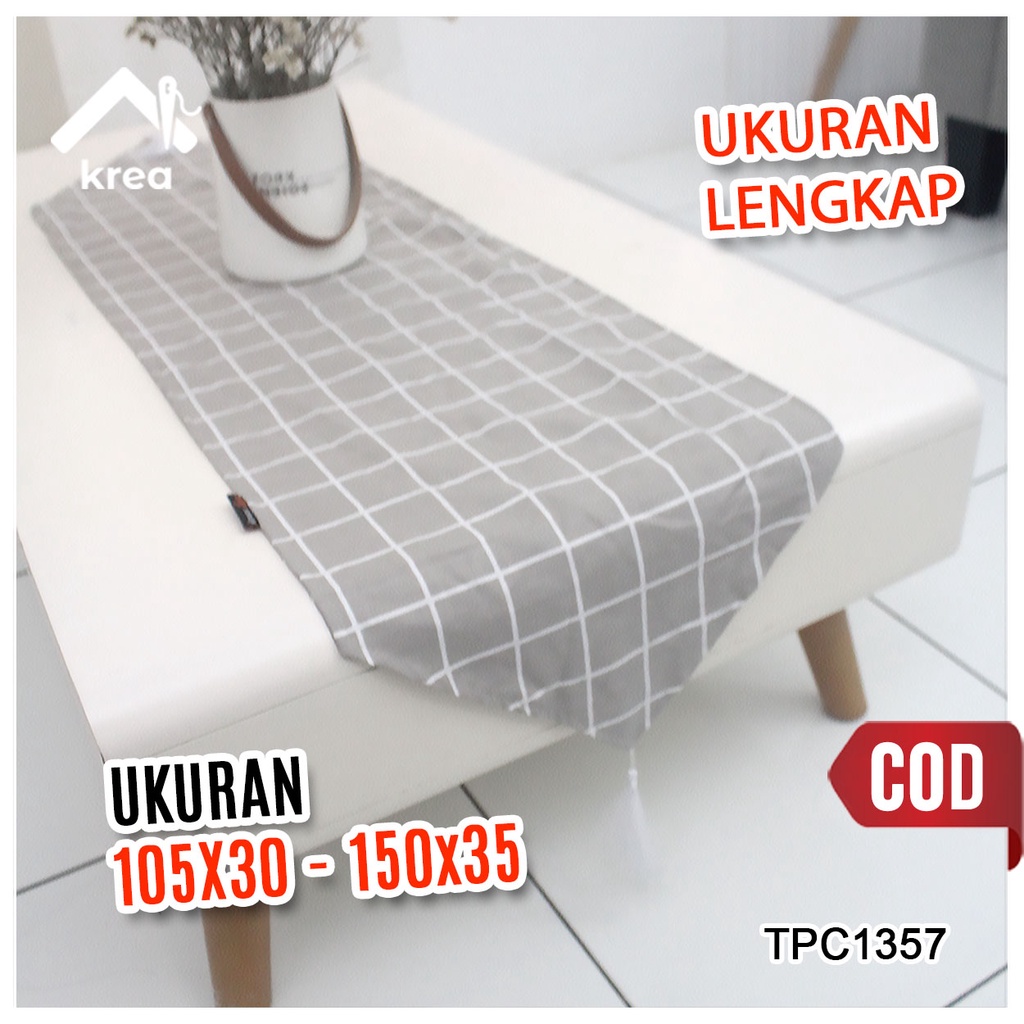 Taplak Meja / Table Runner Ukuran 105x30 - 150x35 TPC1357