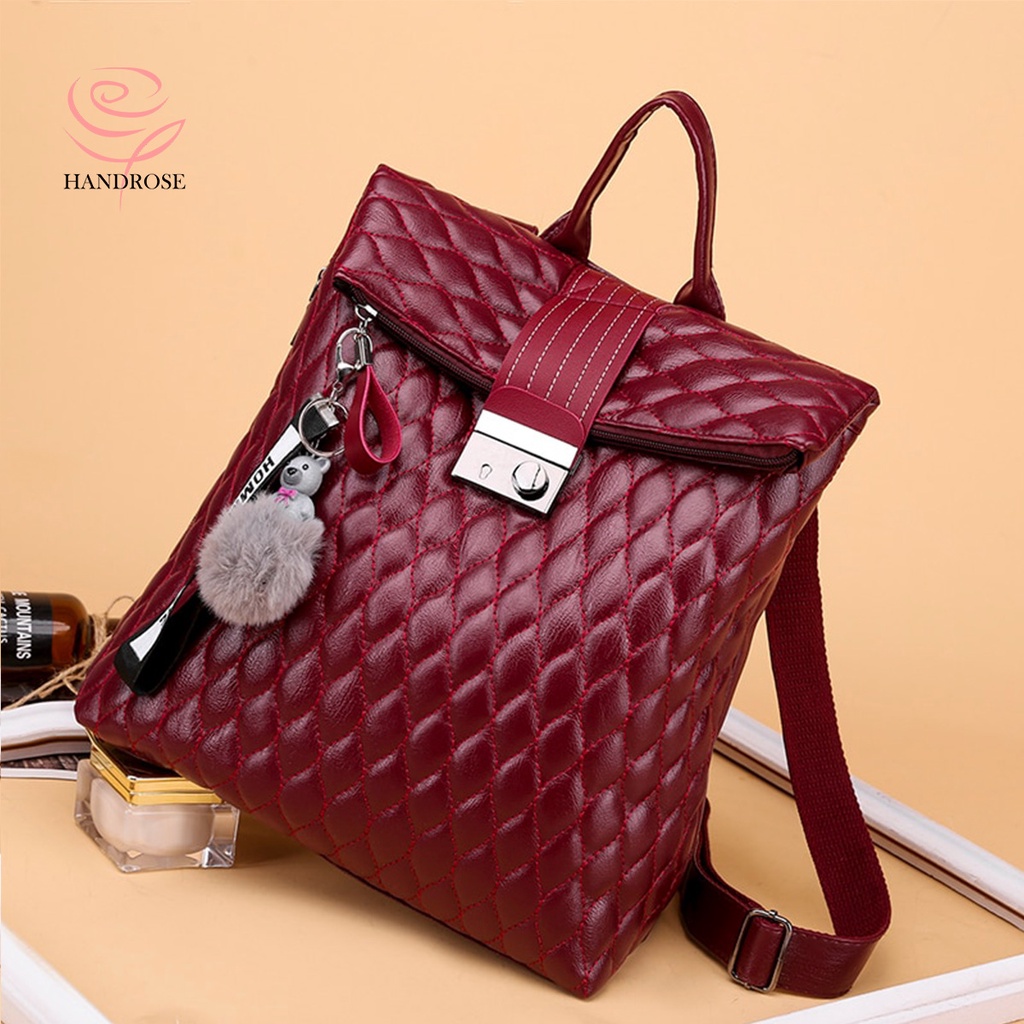 Handrose - Tas Wanita Terbaru / Tas Wanita Kekinian / Tas Wanita Korea / Tas Ransel Wanita Dewasa / Tas Punggung / Tas Gendong