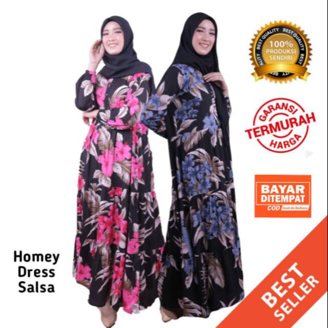  BISA COD BAJU  GAMIS  HOMEY DRESS HOMEY DRESS MURAH  