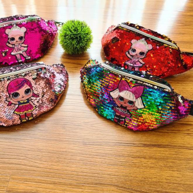 ➲ TAS PINGGANG ANAK LOL LED / TAS SELEMPANG ANAK LOL LED / SLING BAG ANAK LOL LED / TAS ANAK ►