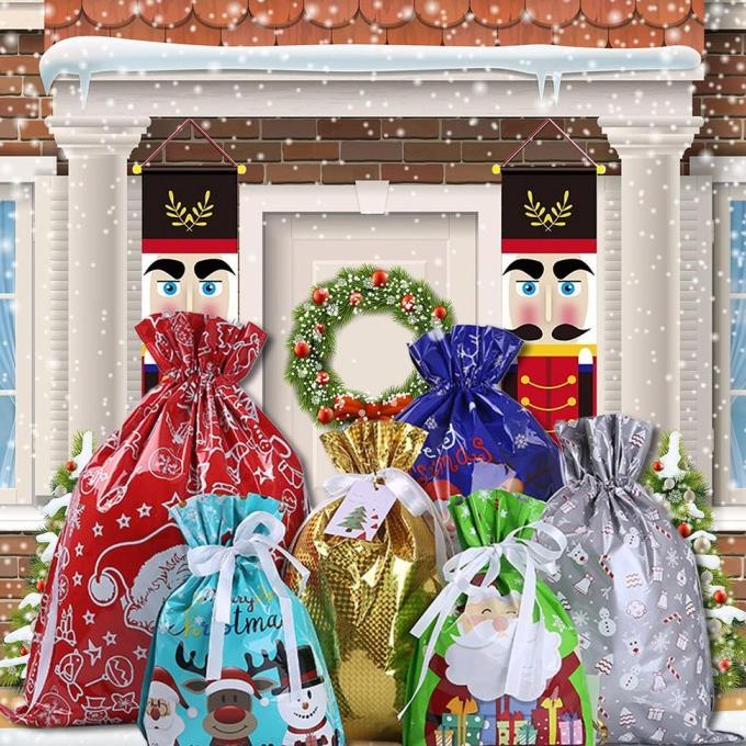 

GIFT BAG 30PCS DRAWSTRING CHRISTMAS PRESENT BIRTHDAY CLASSROOM HOLIDAY DC452CD3