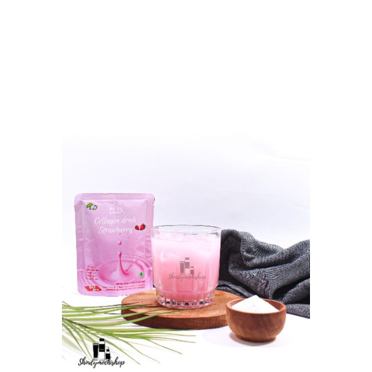 DISTRIBUTOR RESMI ELD Collagen 60gram DrinkThe Best Formula 5X lebih ampuh mencerahkan dibanding mer