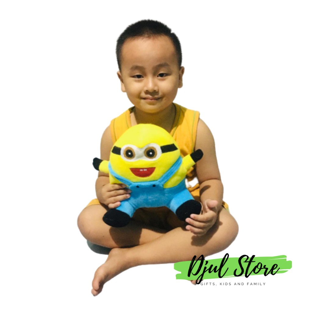 BONEKA KARAKTER KARTUN MINIONS MURAH LUCU SIZE M