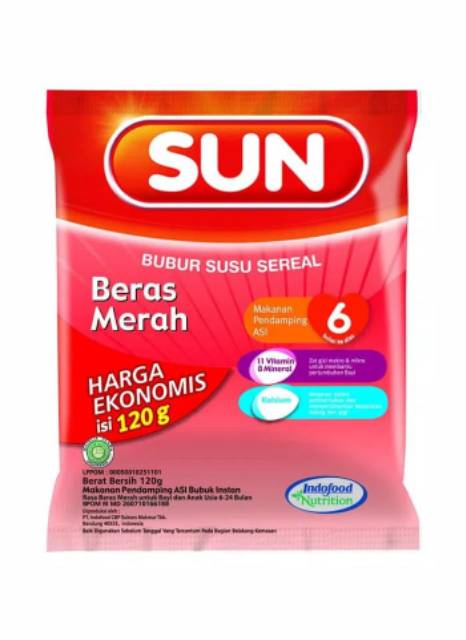 Sun Bubur Susu Ekonomis 120Gr / Toko Makmur Online