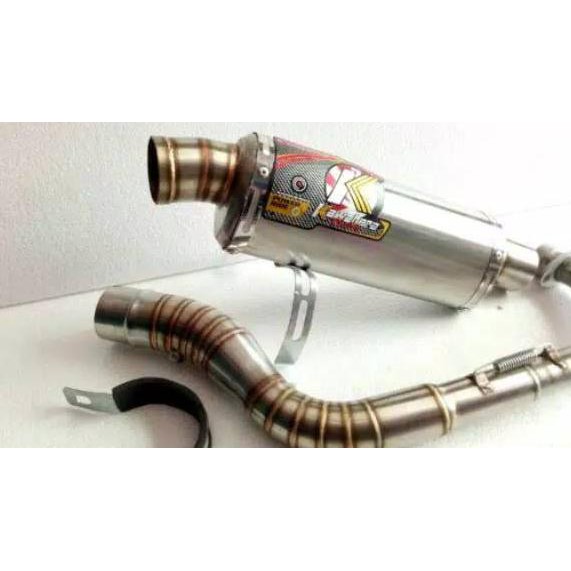 Terlaris.. Knalpot racing Kawahara OVal buat all matic.mio sporty.beat karbu/injeksi.vario lama/led.