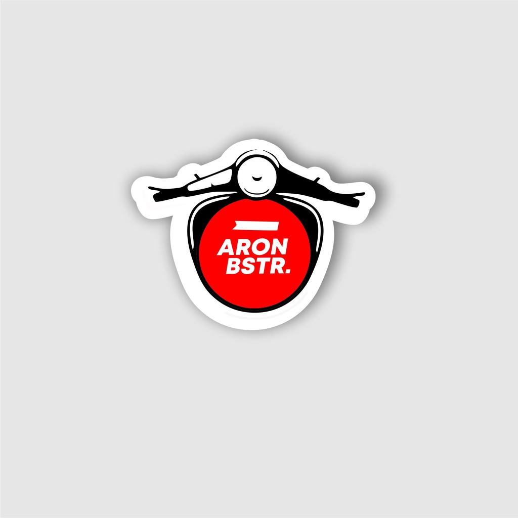 

Stiker Sticker Brand Logo Basic Aronbuster Red Vespa dan Vinyl Skate surf Band Grafiti pop art Case Phone Tumblr Laptop Casing Striping Aesthetic Band Journal Hype Dinding Waterproof Clothing