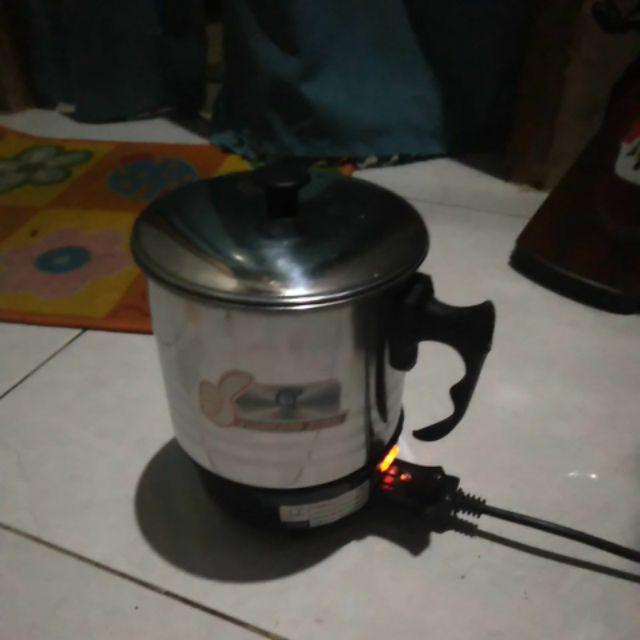 Q2 8013 Mug Elektrik 13 Cm / 1.3 Lt Mug Listrik Electric Heating Cup - Mug Teko Piknik / Traveling