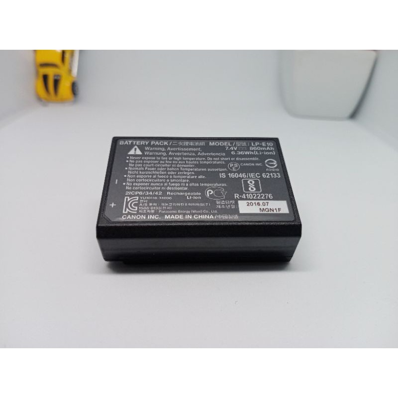 Baterai Canon LP E 10 Original Copotan For 4000D 3000D 2000D 1500D 1300D 1200D