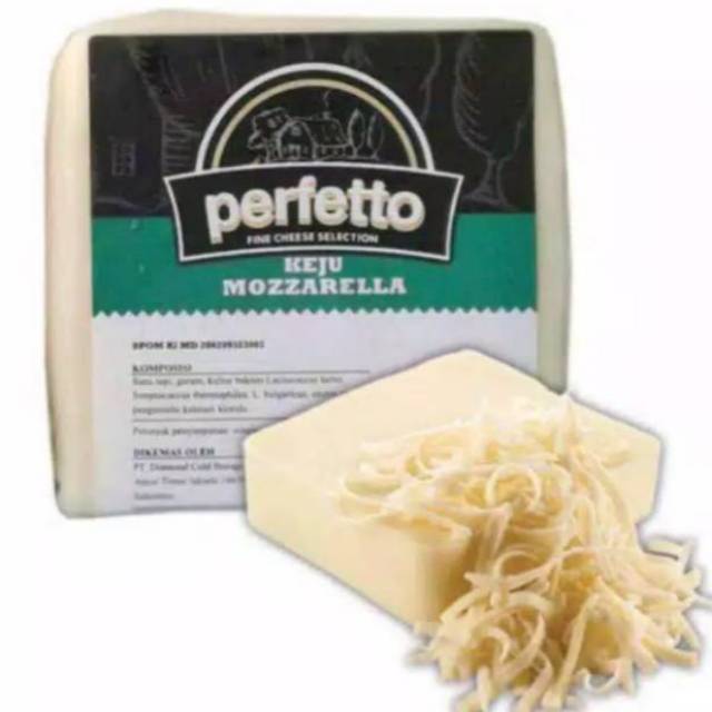 Perfetto Mozzarella Cheese / Perfetto Keju Mozarela 250gr