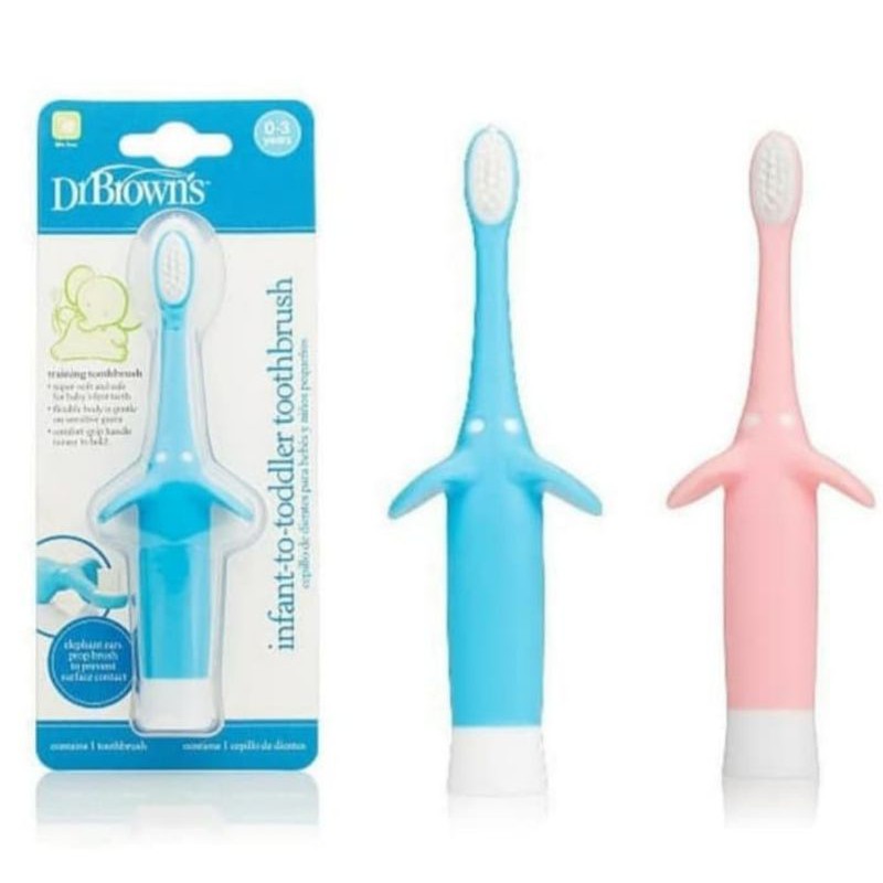 Dr Browns Infant to Toddler Toothbrush Sikat Gigi Dr Brown