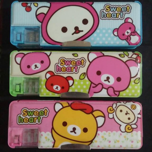 

Kotak pensil magnet 2 sisi sweet heart
