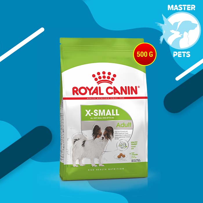 Makanan Anjing Royal Canin Xsmall Adult 500 Gr X-Small 500Gr dog mini