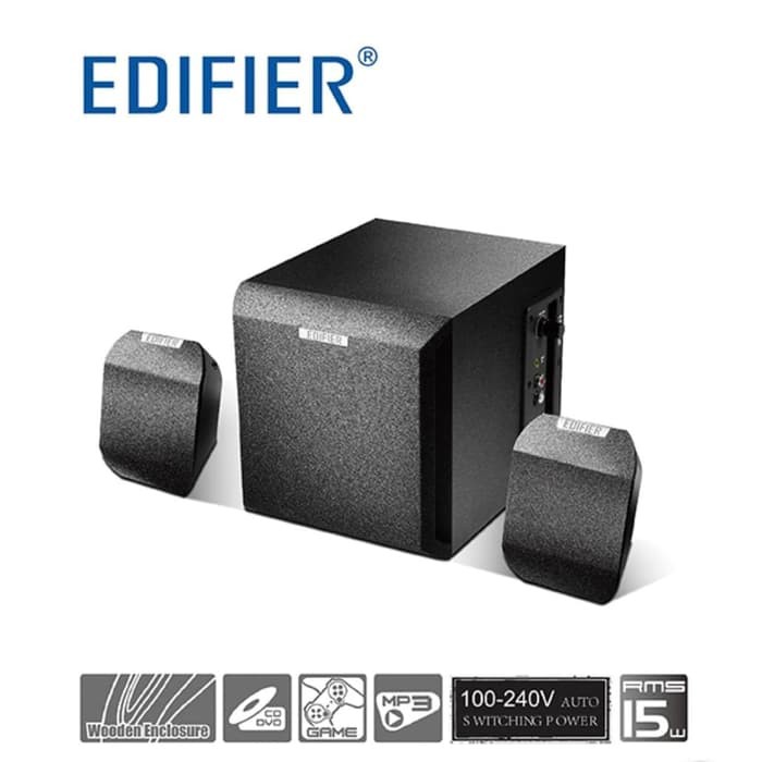 Speaker Multimedia Edifier X100B 2.1 Deep Bass