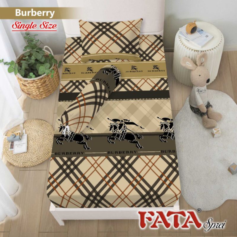 SPREI FATA BURBERRY &amp; BLACK BOX 120X200