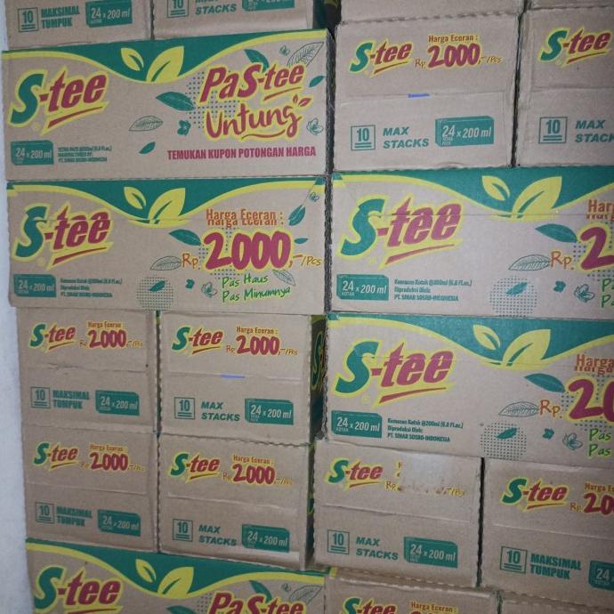 

[BISA COD] S-Tee Kotak 200ml Dus