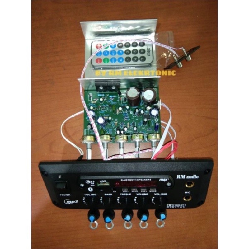 KIT POWER SPEAKER AKTIF MP3 BLUETOOTH