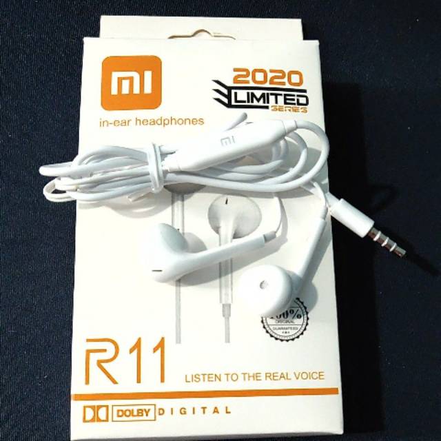 Headset Xiaomi Stereo Bass Original