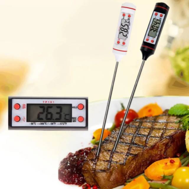 Termometer Masak Daging Termometer Digital BBQ