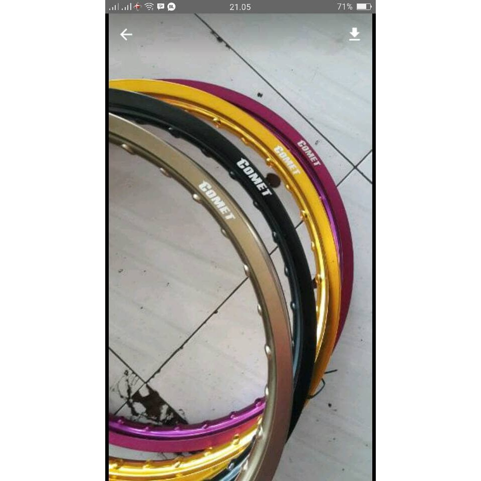Velg Comet 140 - 17 1Pcs / Ring Comet 140-17 1Pcs