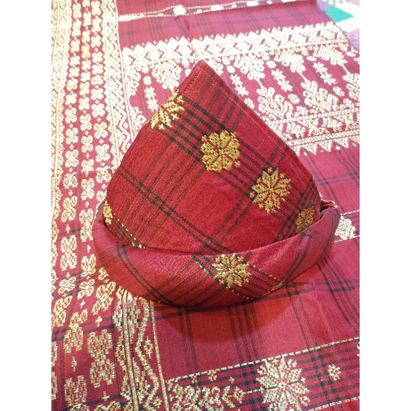 Tanjak Rumpak Songket Asli Tenun Khas Palembang