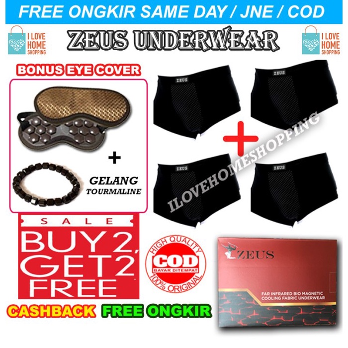 ZEUS UNDERWEAR - CELANA DALAM KESEHATAN ( SIZE M - XXL ) BEST SELLER