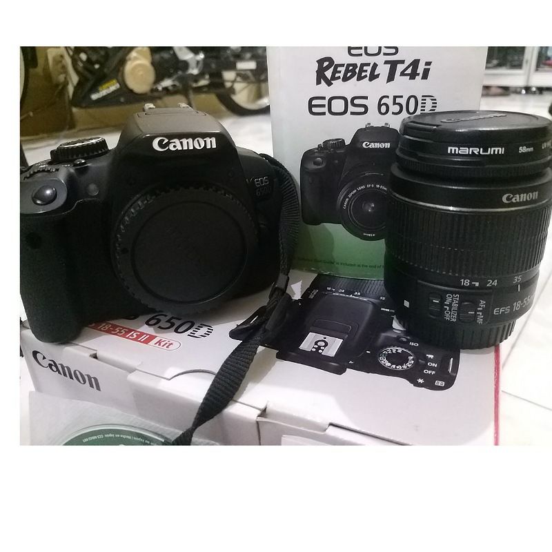 Kamera Dslr Canon eos 650d